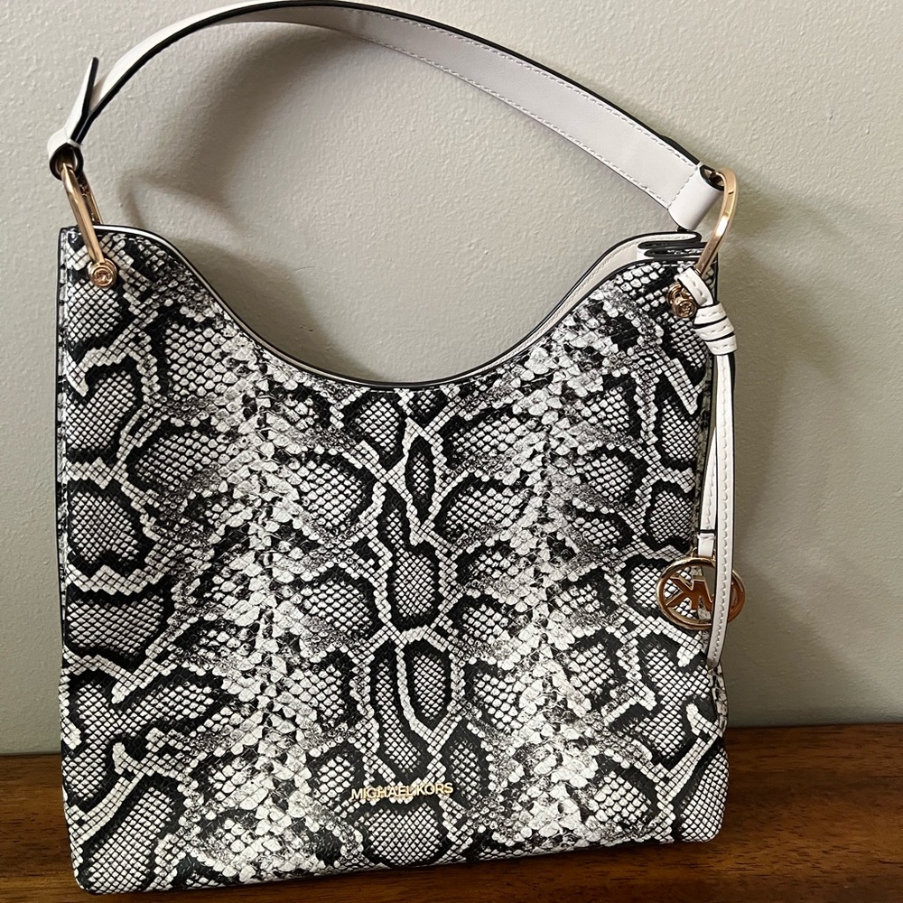 Michael kors python snake handbag